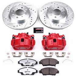 PowerStop Z26 Street Warrior Brake Upgrade Kits with Calipers for 2009-2014 FIT - KC5382-26
