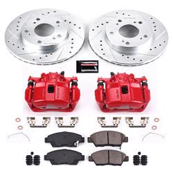 PowerStop Z23 Evolution Sport Brake Upgrade Kits with Calipers for 2011-2015 CR-Z - KC5400