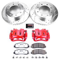 PowerStop Z36 Truck and Tow Brake Upgrade Kits with Calipers for 2009-2011 F-250 SUPER DUTY, 2010-2011 F-350 SUPER DUTY - KC5412-36