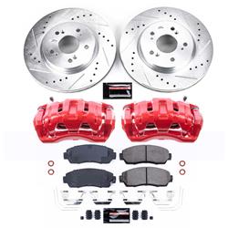 PowerStop Z23 Evolution Sport Brake Upgrade Kits with Calipers for 2011 ACCORD CROSSTOUR, 2012-2016 CR-V, 2012-2015 CROSSTOUR - KC5432