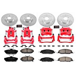 PowerStop Z23 Evolution Sport Brake Upgrade Kits with Calipers for 2011-2014 MUSTANG - KC5450