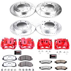 PowerStop Z36 Truck and Tow Brake Upgrade Kits with Calipers for 2009-2010 F-250 SUPER DUTY - KC5459-36