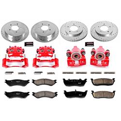 PowerStop Z23 Evolution Sport Brake Upgrade Kits with Calipers for 2000-2002 EXPEDITION, NAVIGATOR - KC5461