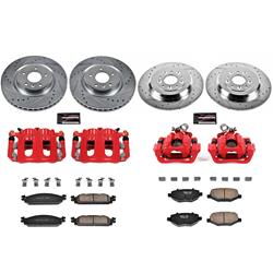 PowerStop Z23 Evolution Sport Brake Upgrade Kits with Calipers for 2010-2011 FLEX - KC5510A