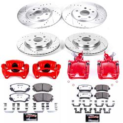 PowerStop Z26 Street Warrior Brake Upgrade Kits with Calipers KC5515-26