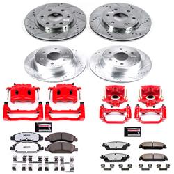 PowerStop Z36 Truck and Tow Brake Upgrade Kits with Calipers for 2008-2014 TAHOE - KC5520-36