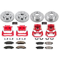 PowerStop Z23 Evolution Sport Brake Upgrade Kits with Calipers for 2008-2014 TAHOE - KC5520