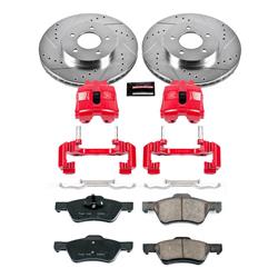 PowerStop Z23 Evolution Sport Brake Upgrade Kits with Calipers for 2010-2011 TRIBUTE, MARINER, 2010-2012 ESCAPE - KC5571