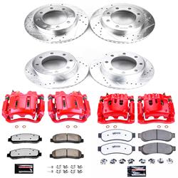 PowerStop Z36 Truck and Tow Brake Upgrade Kits with Calipers for 2010 F-350 SUPER DUTY - KC5573-36
