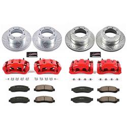 PowerStop Z23 Evolution Sport Brake Upgrade Kits with Calipers for 2010-2011 F-350 SUPER DUTY, 2010-2012 F-450 SUPER DUTY - KC5574