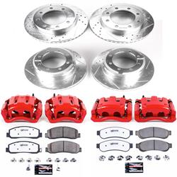 PowerStop Z36 Truck and Tow Brake Upgrade Kits with Calipers for 2011 F-350 SUPER DUTY - KC5576-36