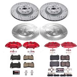 PowerStop Z23 Evolution Sport Brake Upgrade Kits with Calipers for 2010-2015 CAMARO - KC5603