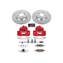 PowerStop Z26 Street Warrior Brake Upgrade Kits with Calipers for 2002-2006 COOPER - KC5724-26