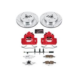 PowerStop Z26 Street Warrior Brake Upgrade Kits with Calipers for 2007-2008 COOPER - KC5780-26