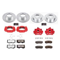 PowerStop Z36 Truck and Tow Brake Upgrade Kits with Calipers for 2010-2014 FJ CRUISER - KC5805-36