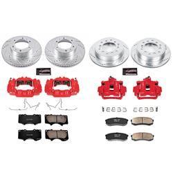 PowerStop Z23 Evolution Sport Brake Upgrade Kits with Calipers for 2010-2014 FJ CRUISER - KC5805