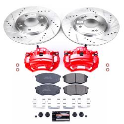 PowerStop Z23 Evolution Sport Brake Upgrade Kits with Calipers for 2011 SPORTAGE, 2010-2011 TUCSON - KC5806