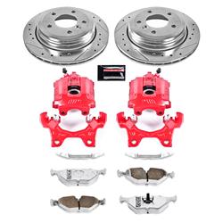 PowerStop Z26 Street Warrior Brake Upgrade Kits with Calipers for 1995-1999 M3 - KC581-26