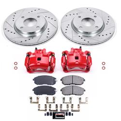PowerStop Z23 Evolution Sport Brake Upgrade Kits with Calipers for 2007-2012 SENTRA - KC5817B