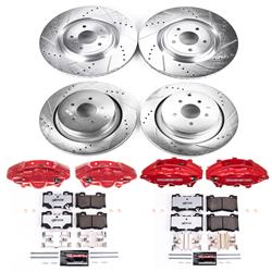 PowerStop Z26 Street Warrior Brake Upgrade Kits with Calipers KC5823-26