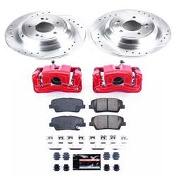 PowerStop Z23 Evolution Sport Brake Upgrade Kits with Calipers for 2009 GENESIS - KC5847