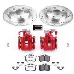 PowerStop Z26 Street Warrior Brake Upgrade Kits with Calipers for 1999-2005 PASSAT - KC585-26