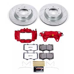 PowerStop Z36 Truck and Tow Brake Upgrade Kits with Calipers for 2015-2024 4RUNNER, 2016-2023 GX460 - KC5873A-36