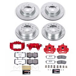 PowerStop Z36 Truck and Tow Brake Upgrade Kits with Calipers for 2015-2024 4RUNNER, 2016-2023 GX460 - KC5874A-36