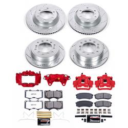 PowerStop Z23 Evolution Sport Brake Upgrade Kits with Calipers for 2015-2024 4RUNNER, 2016-2023 GX460 - KC5874A
