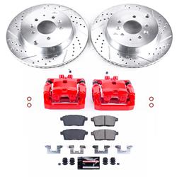 PowerStop Z23 Evolution Sport Brake Upgrade Kits with Calipers for 2007-2015 CX-9 - KC5877A
