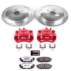 PowerStop Z26 Street Warrior Brake Upgrade Kits with Calipers for 2017-2020 86, 2013-2020 BRZ, 2013-2016 FR-S - KC5883-26