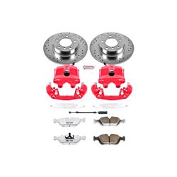 PowerStop Z26 Street Warrior Brake Upgrade Kits with Calipers for 1999 318TI - KC590-26