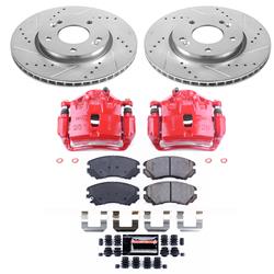 PowerStop Z23 Evolution Sport Brake Upgrade Kits with Calipers for 2010-2011 SOUL - KC5913