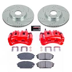 PowerStop Z23 Evolution Sport Brake Upgrade Kits with Calipers for 2007-2012 VERACRUZ - KC5918