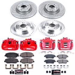 PowerStop Z23 Evolution Sport Brake Upgrade Kits with Calipers for 2010-2011 GENESIS - KC5923