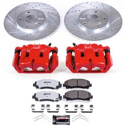 PowerStop Z36 Truck and Tow Brake Upgrade Kits with Calipers for 2012-2014 RIDGELINE - KC5939-36