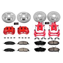 PowerStop Z23 Evolution Sport Brake Upgrade Kits with Calipers for 2011-2014 MUSTANG - KC5943