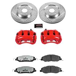 PowerStop Z26 Street Warrior Brake Upgrade Kits with Calipers for 2011-2014 MUSTANG - KC5944-26