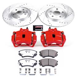 PowerStop Z26 Street Warrior Brake Upgrade Kits with Calipers for 2011-2017 CAPRICE - KC5948-26