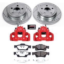 PowerStop Z36 Truck and Tow Brake Upgrade Kits with Calipers for 2011-2020 DURANGO, GRAND CHEROKEE - KC5950-36