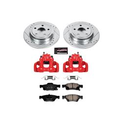 PowerStop Z23 Evolution Sport Brake Upgrade Kits with Calipers for 2011-2020 DURANGO, GRAND CHEROKEE - KC5950
