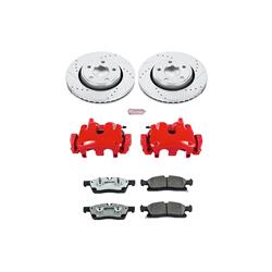 PowerStop Z26 Street Warrior Brake Upgrade Kits with Calipers for 2011-2017 DURANGO, 2011-2016 GRAND CHEROKEE - KC5951-26