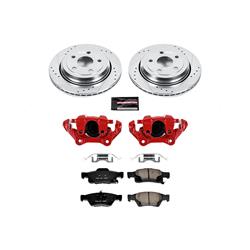 PowerStop Z23 Evolution Sport Brake Upgrade Kits with Calipers for 2011-2024 DURANGO, 2011-2021 GRAND CHEROKEE, 2022 GRAND CHEROKEE WK - KC5953