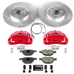 PowerStop Z23 Evolution Sport Brake Upgrade Kits with Calipers for 2009 750I, 750LI - KC6012