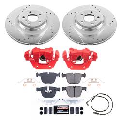 PowerStop Z23 Evolution Sport Brake Upgrade Kits with Calipers for 2009 750I, 750LI - KC6014