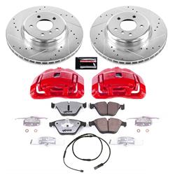 PowerStop Z26 Street Warrior Brake Upgrade Kits with Calipers for 2011 535I - KC6020-26