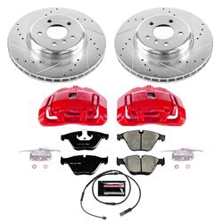 PowerStop Z23 Evolution Sport Brake Upgrade Kits with Calipers for 2011 535I - KC6020