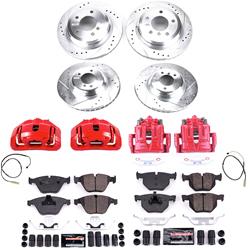 PowerStop Z23 Evolution Sport Brake Upgrade Kits with Calipers for 2011-2012 335I XDRIVE - KC6059