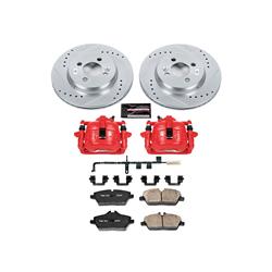 PowerStop Z23 Evolution Sport Brake Upgrade Kits with Calipers for 2007-2010 COOPER - KC6066