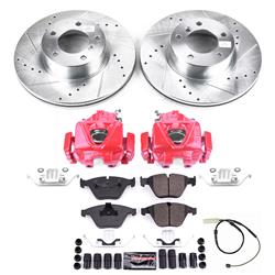 PowerStop Z23 Evolution Sport Brake Upgrade Kits with Calipers for 2011-2013 328I - KC6073A